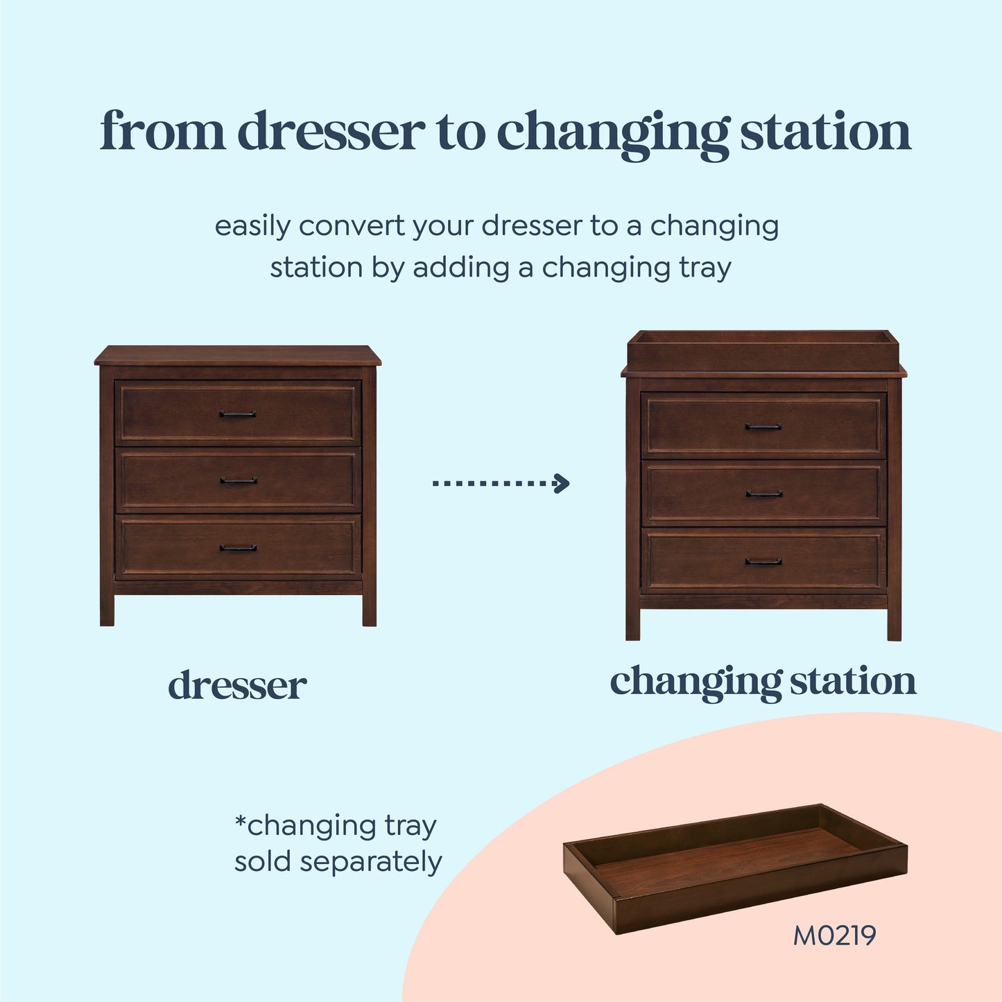 Charlie 3-Drawer Dresser