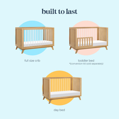 Otto 3-in-1 Convertible Crib | Acrylic Slats