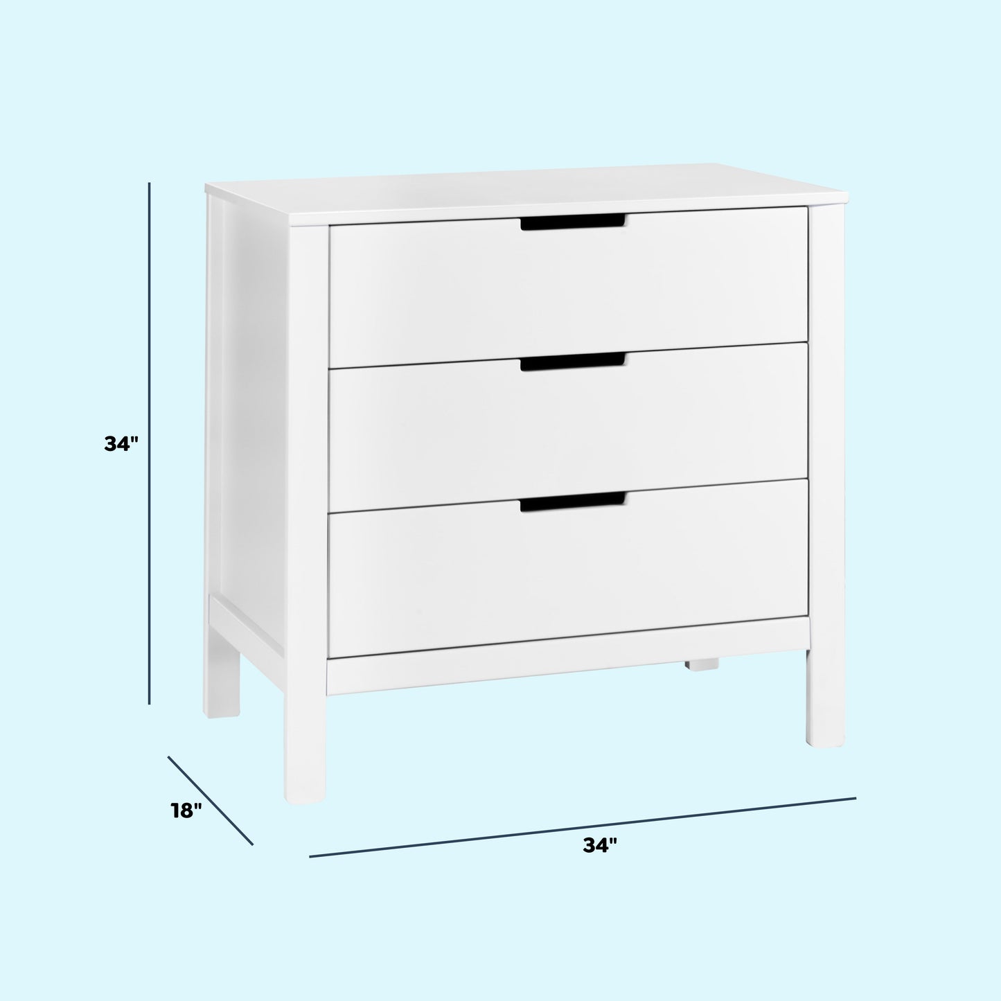 Colby 3-Drawer Dresser