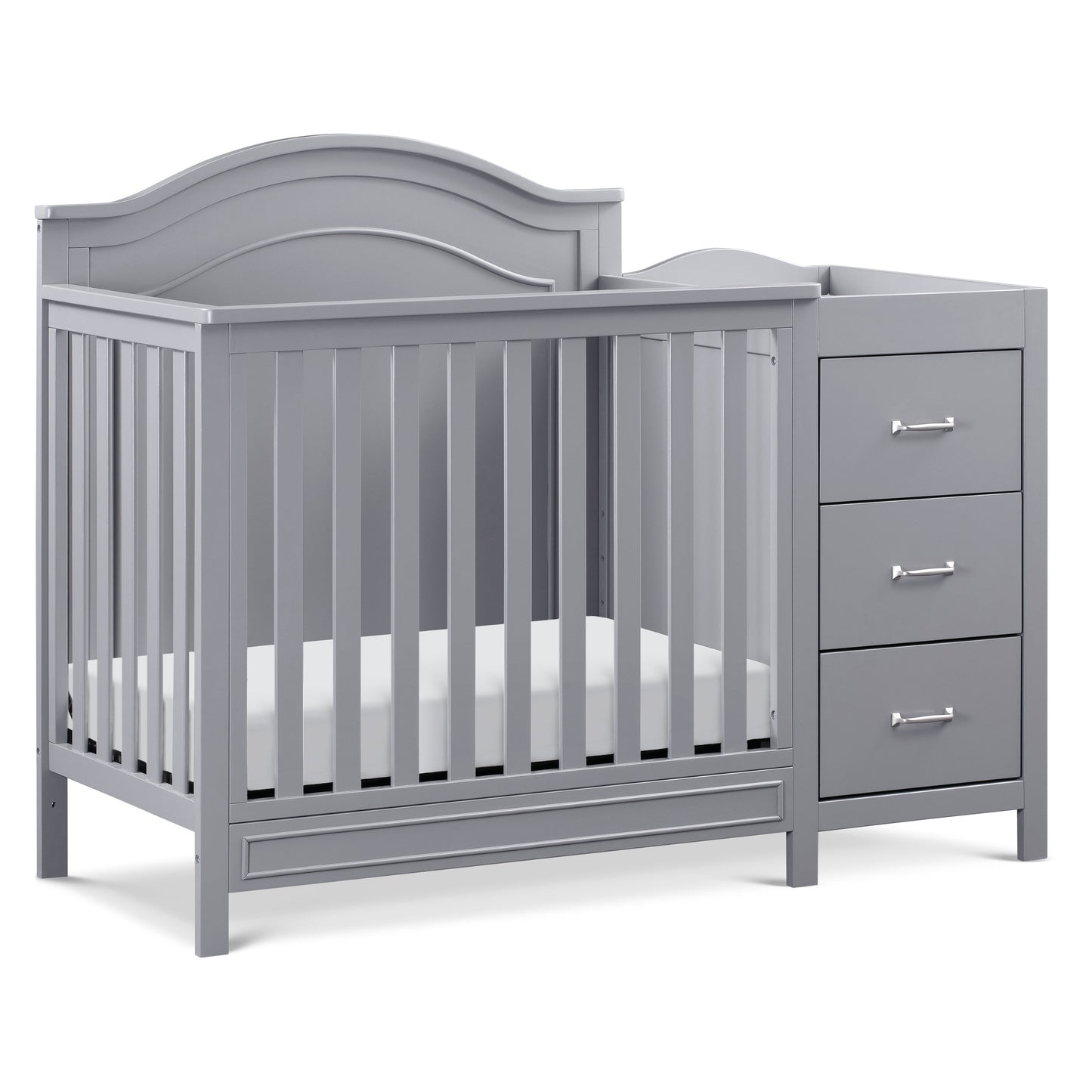 Charlie 4-in-1 Convertible Mini Crib & Changer