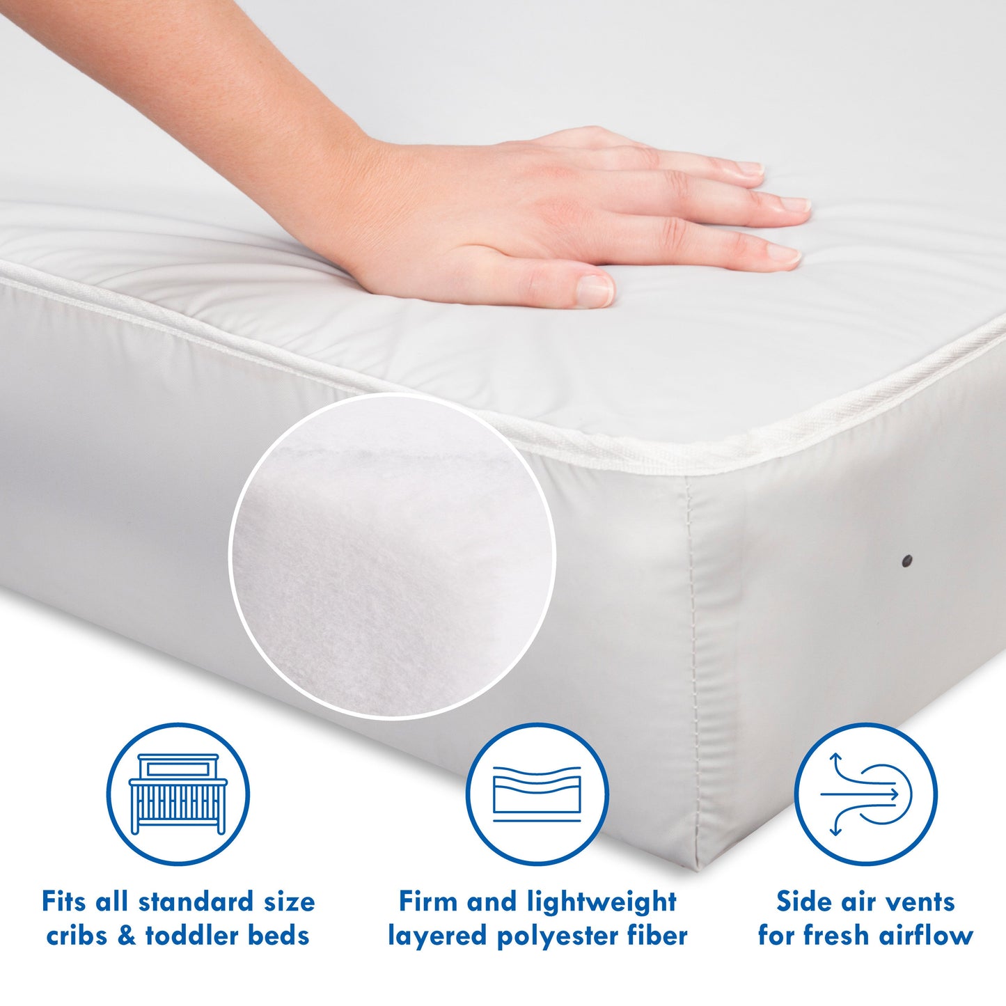 Complete Slumber Waterproof Crib & Toddler Mattress