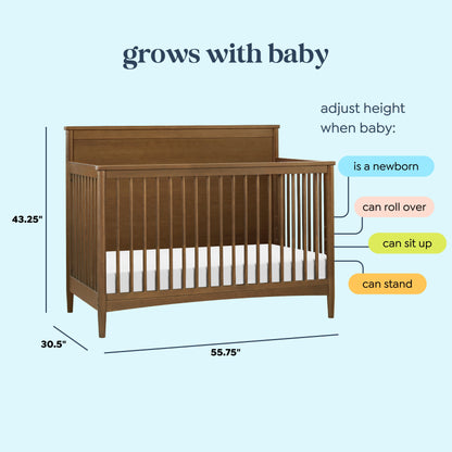 Frem 4-in-1 Convertible Crib