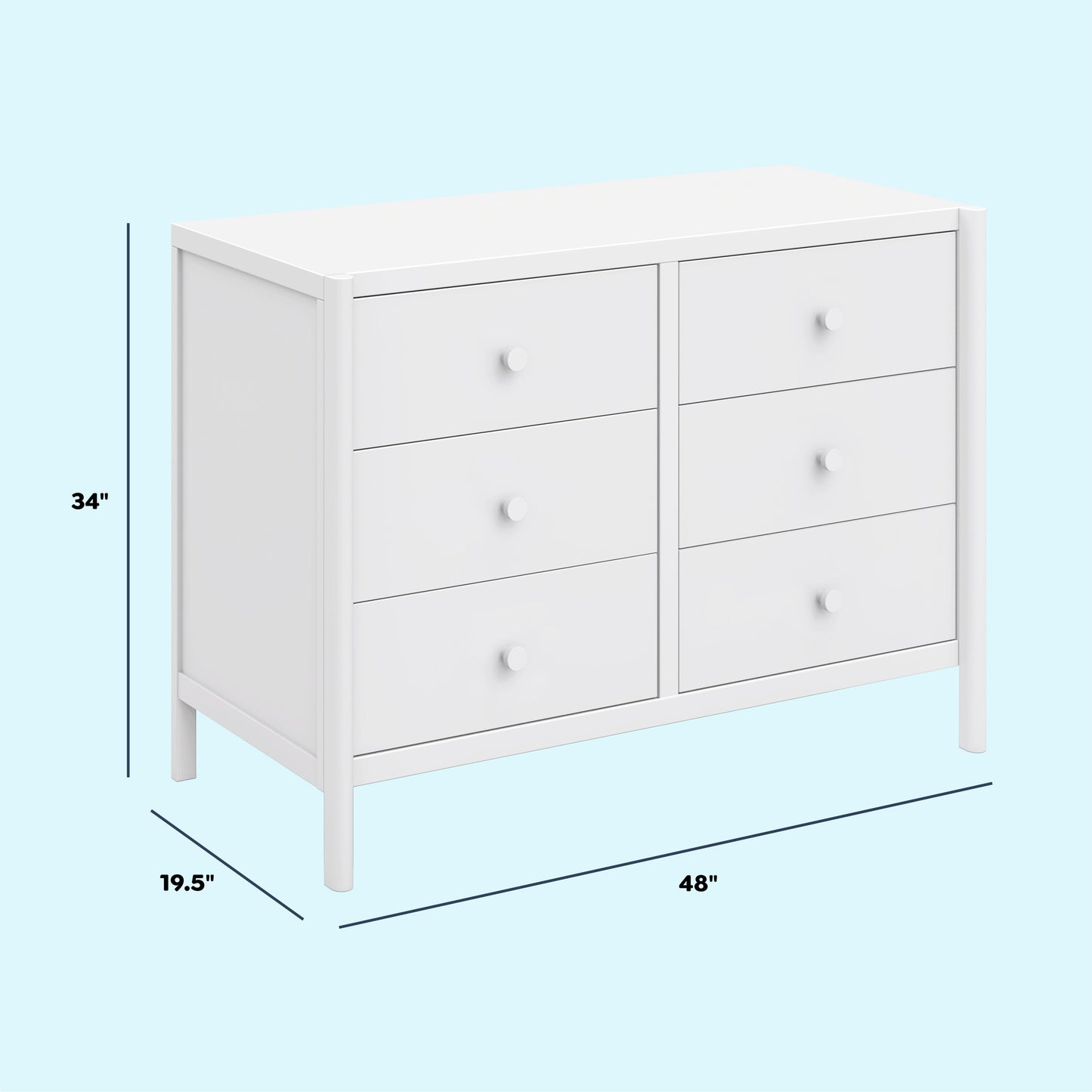 Birdie 6-Drawer Dresser