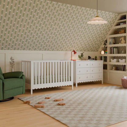 Sammy Scallop 4-in-1  Convertible Crib