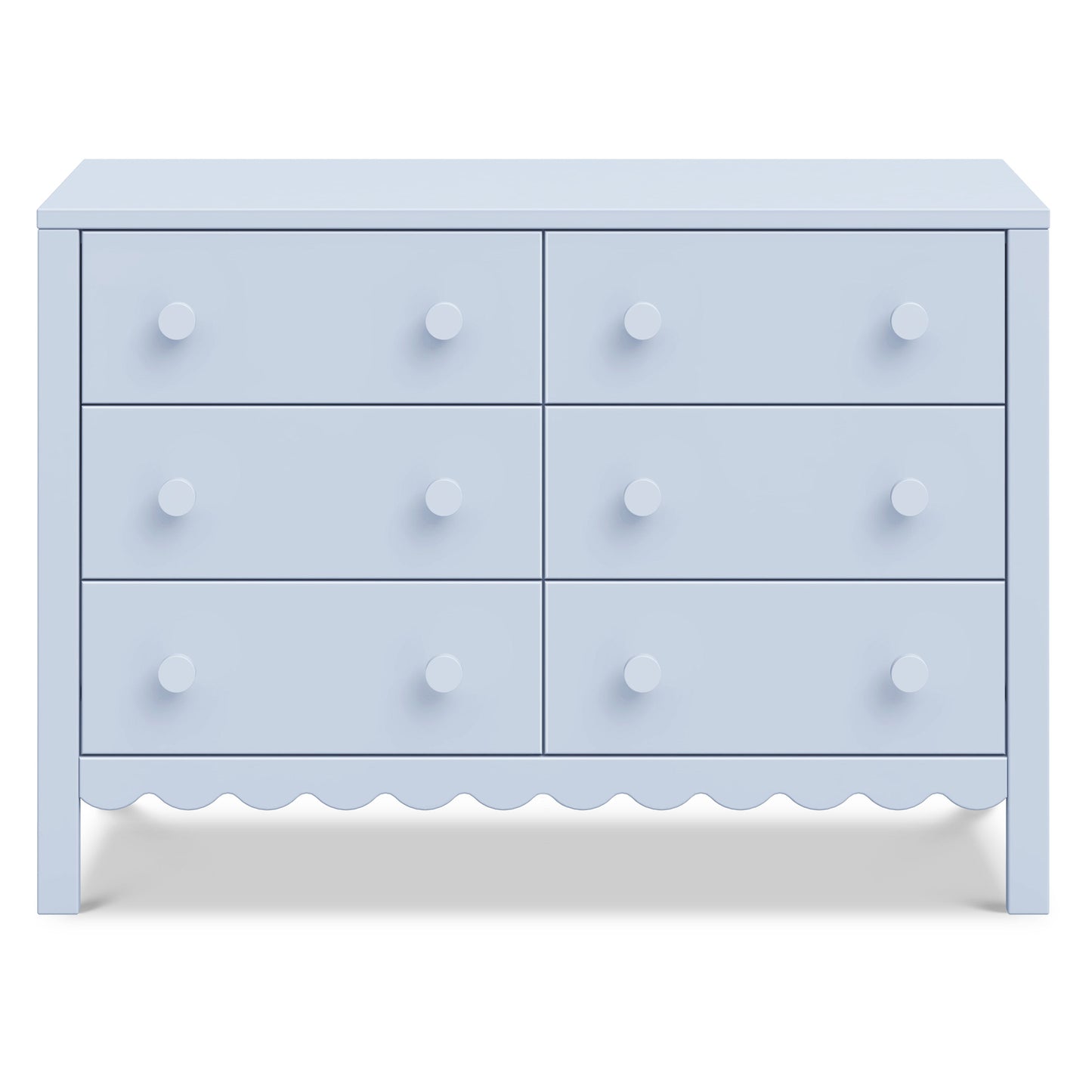 Sammy Scallop 6-Drawer Dresser
