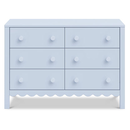Sammy Scallop 6-Drawer Dresser