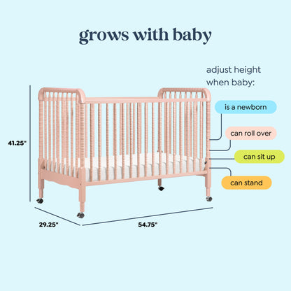 Jenny Lind 3-in-1 Convertible Crib