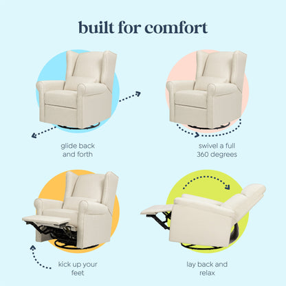 Hayden Recliner and Swivel Glider