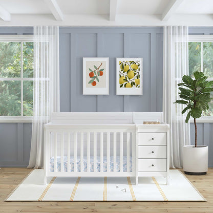 Kalani 4-in-1 Crib and Changer Combo