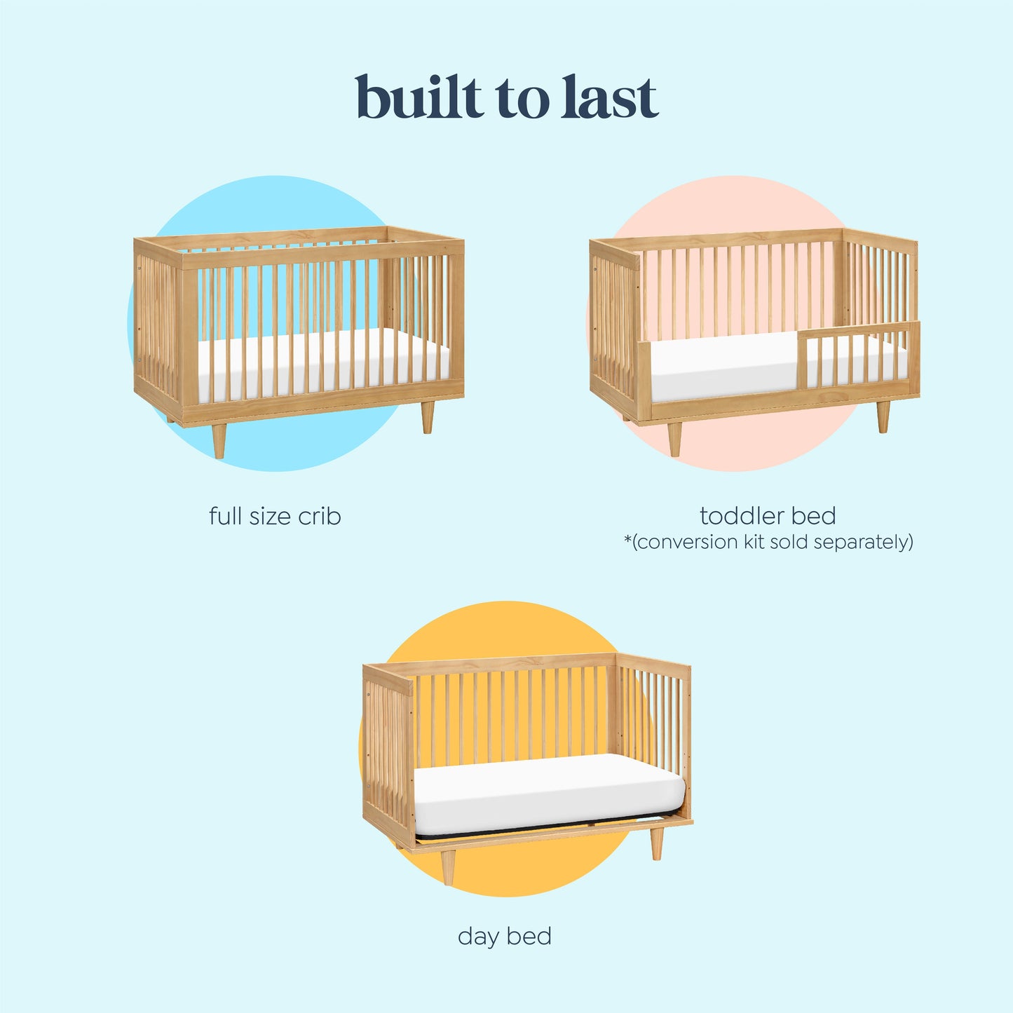 Marley 3-in-1 Convertible Crib