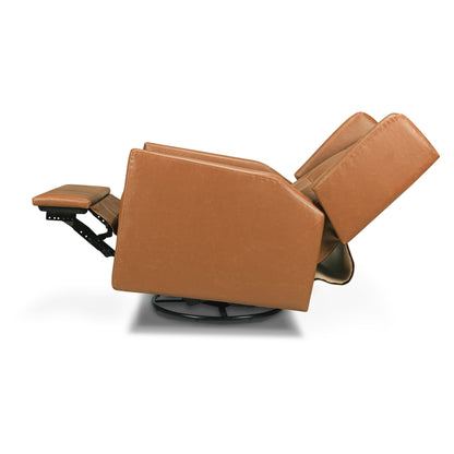 Maddox Recliner and Swivel Glider in Vegan Leather