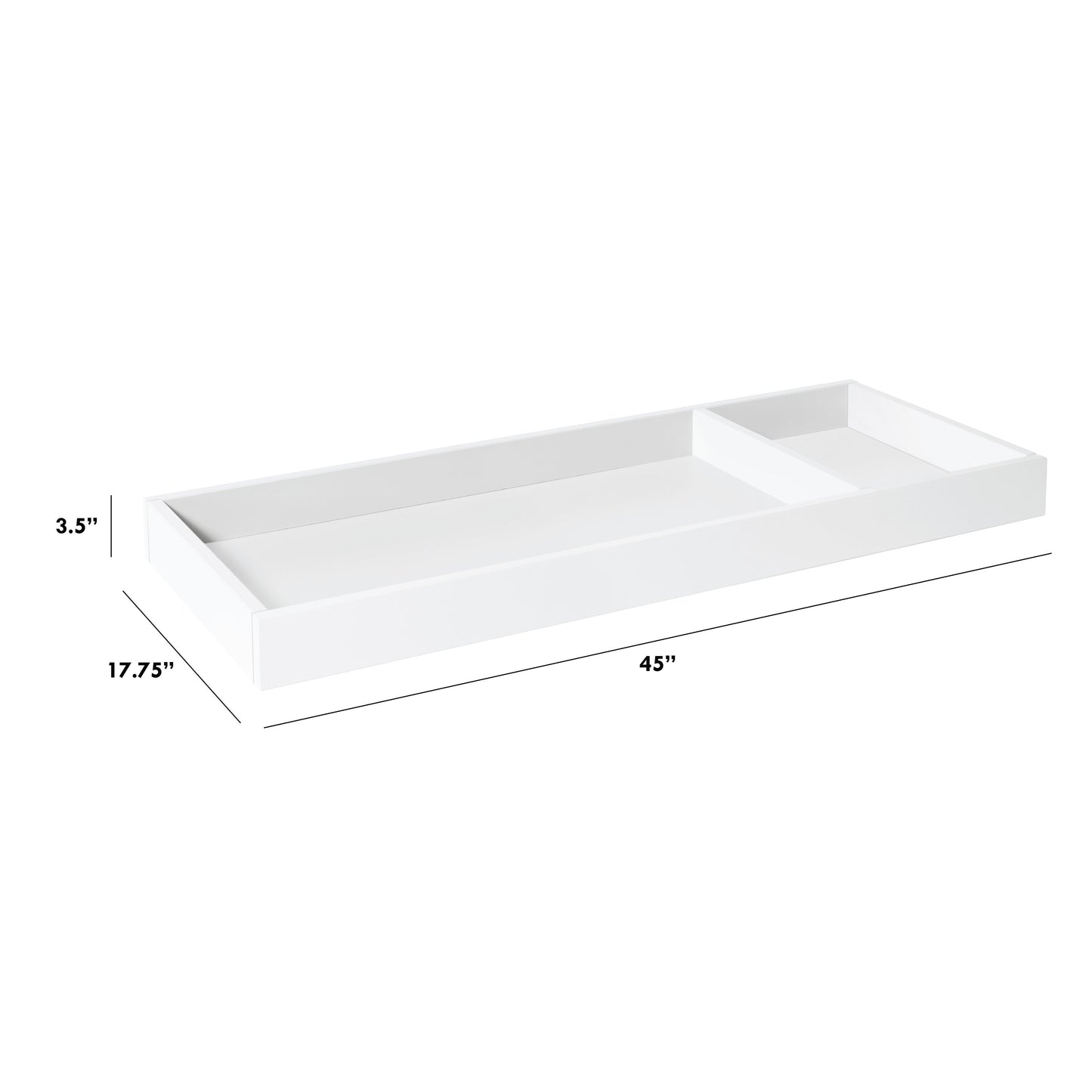 Universal Wide Removable Changing Tray