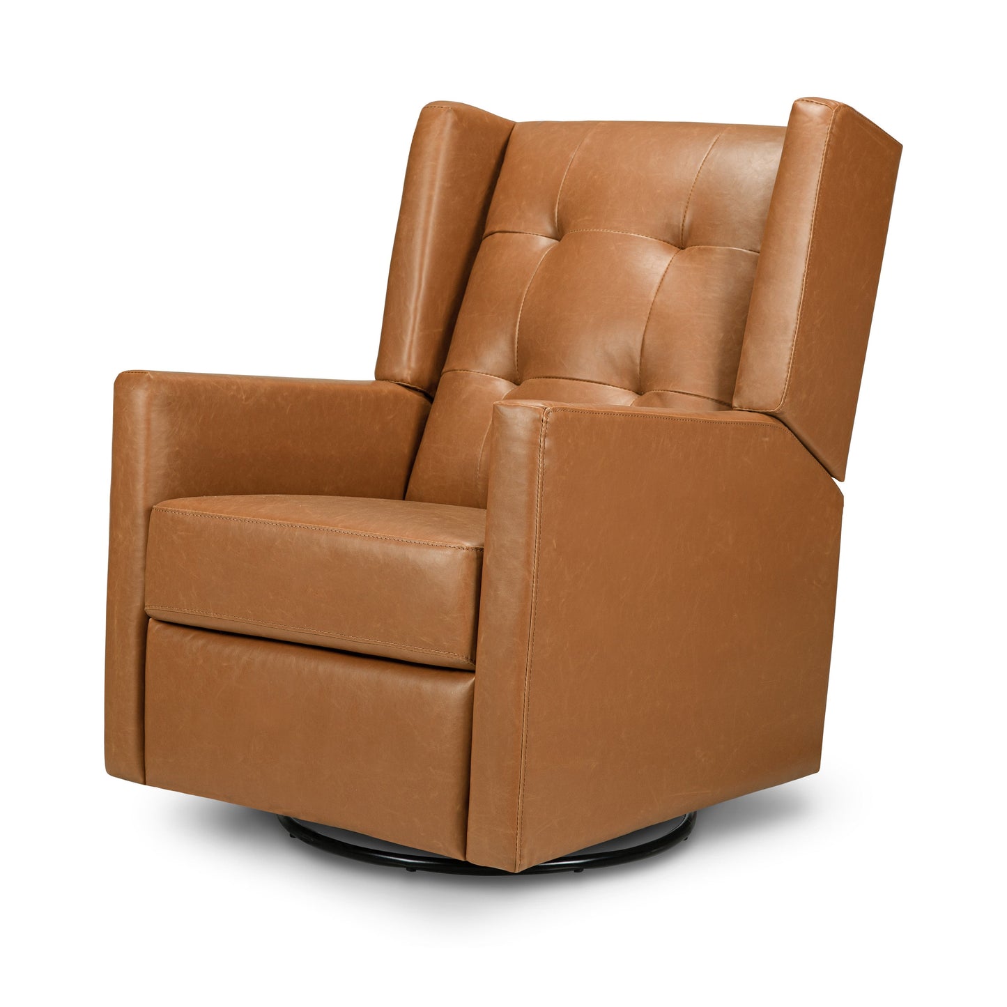 Maddox Recliner and Swivel Glider in Vegan Leather
