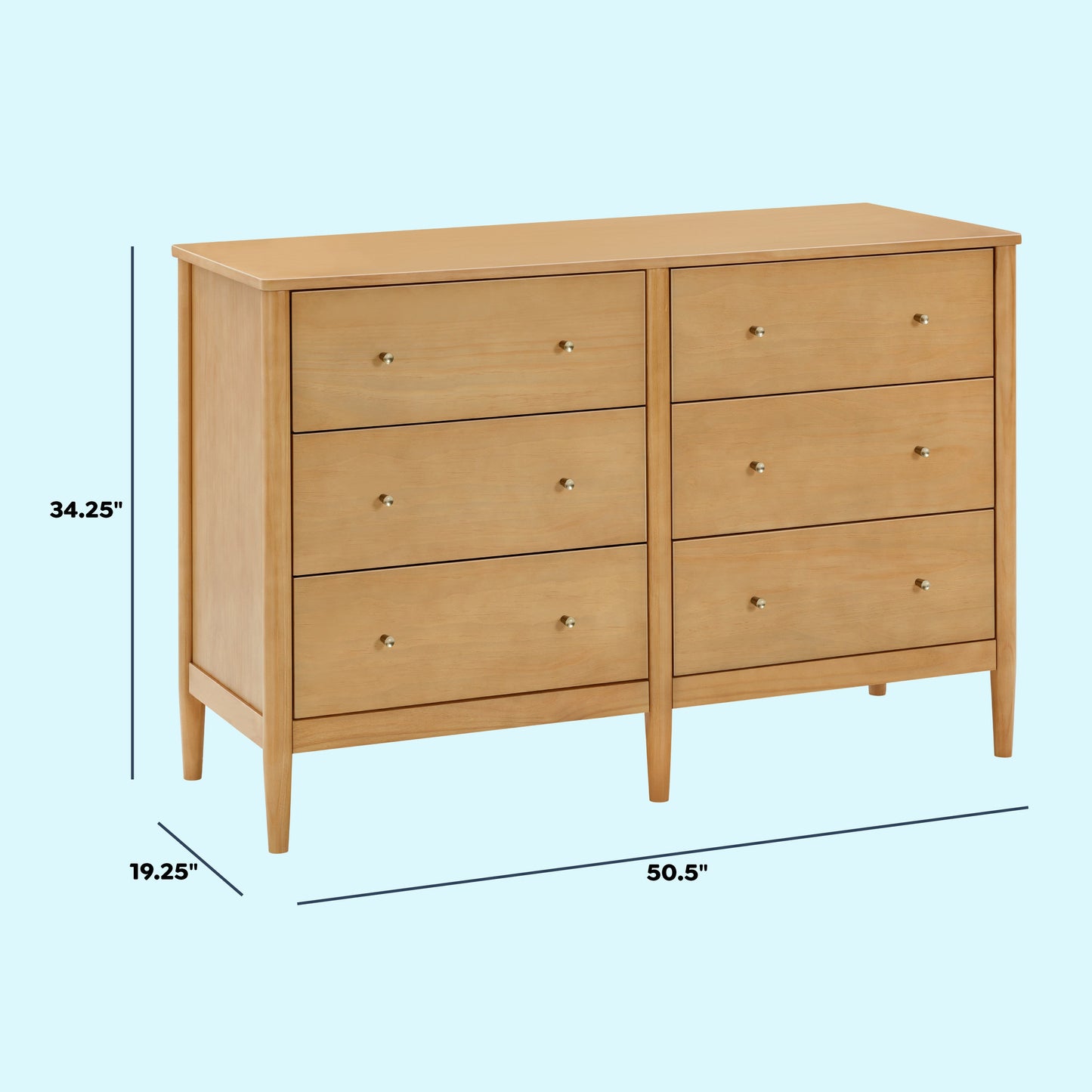 Frem 6-Drawer Dresser