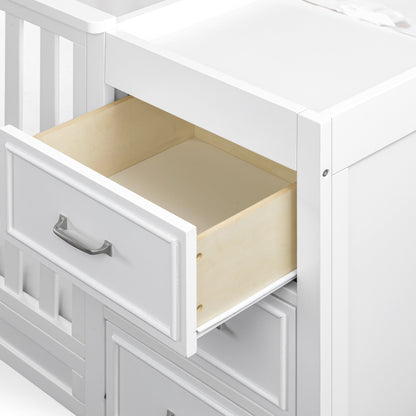 Charlie 4-in-1 Convertible Crib and Changer Combo