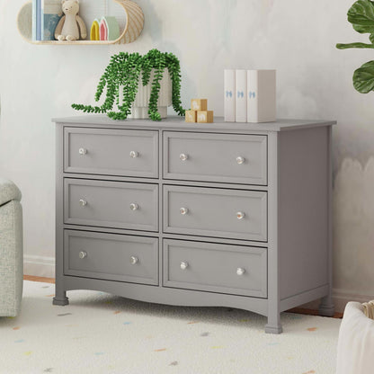 Kalani 6-Drawer Double Wide Dresser