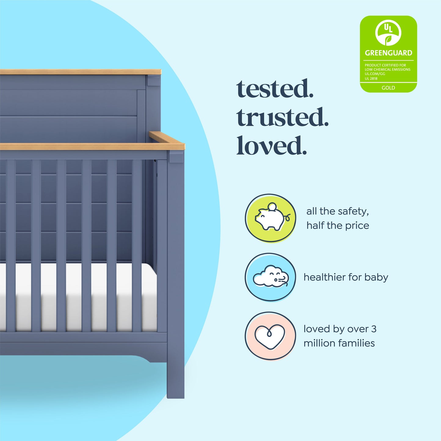 Shea 4-in-1 Convertible Crib
