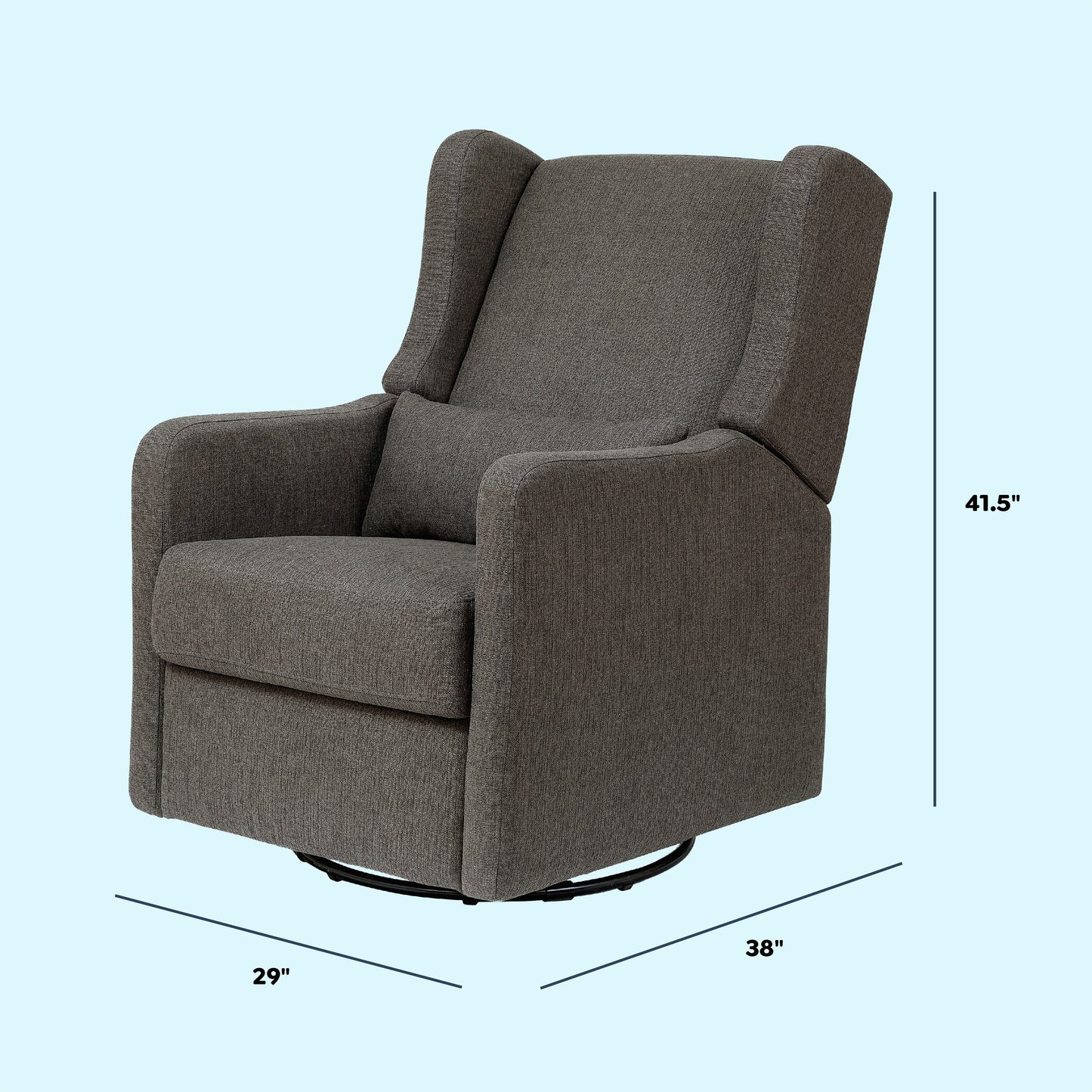 Arlo Recliner and Swivel Glider | Water Repellent & Stain Resistant Fabric