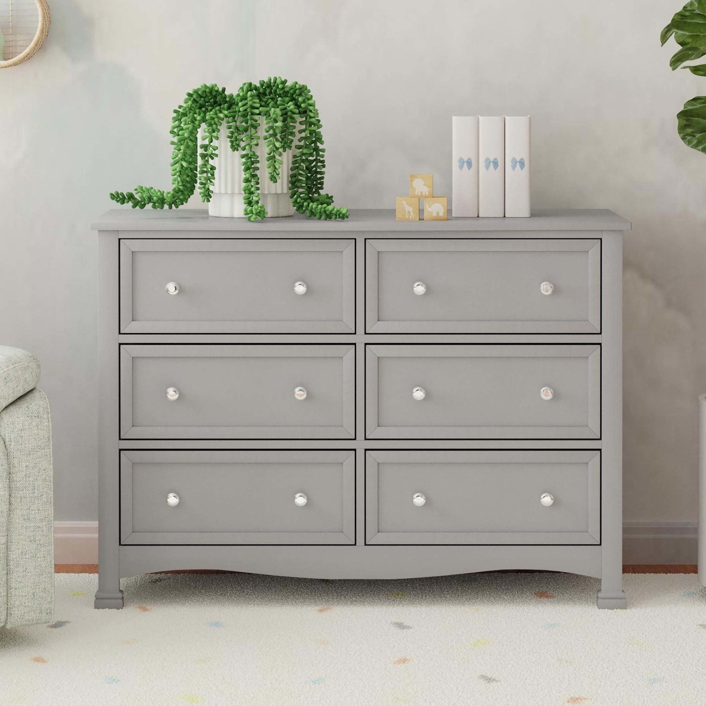 Kalani 6-Drawer Double Wide Dresser