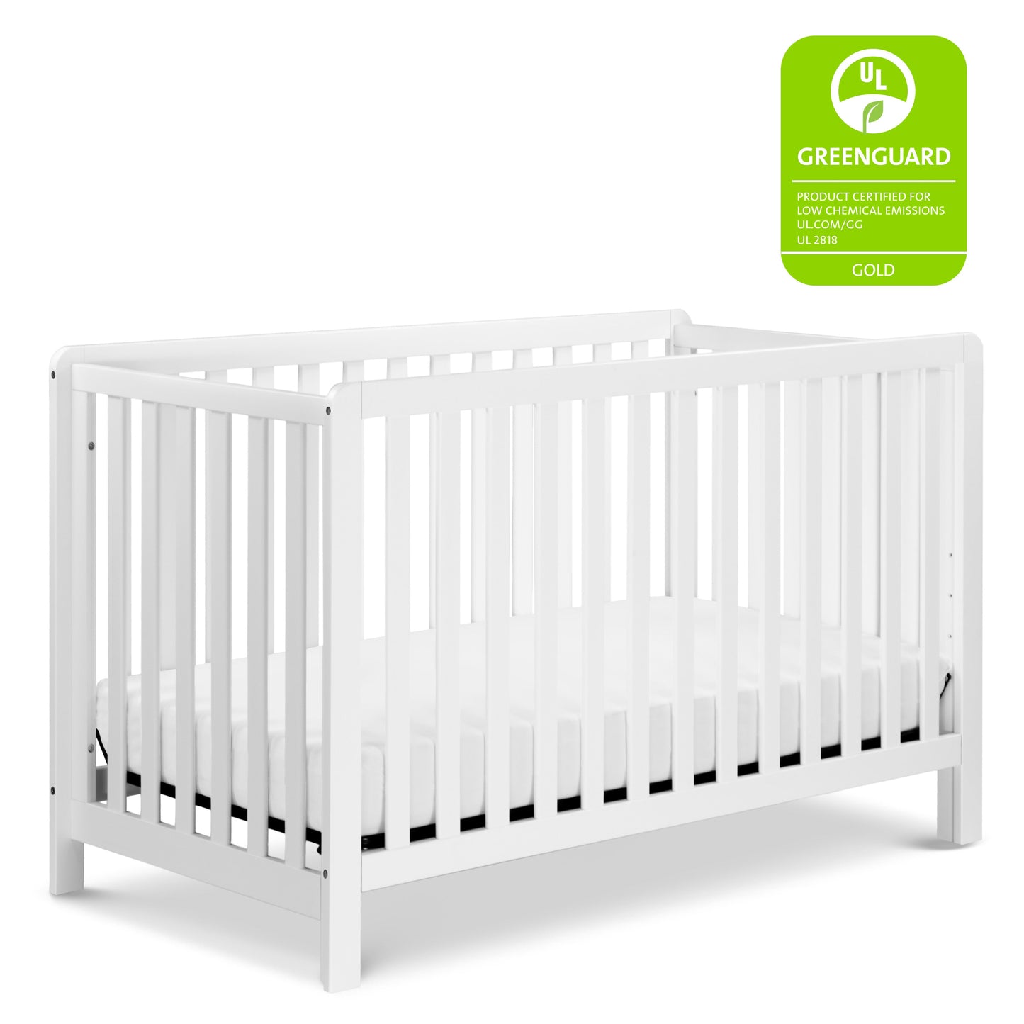 Colby 4-in-1 Low-Profile Convertible Crib