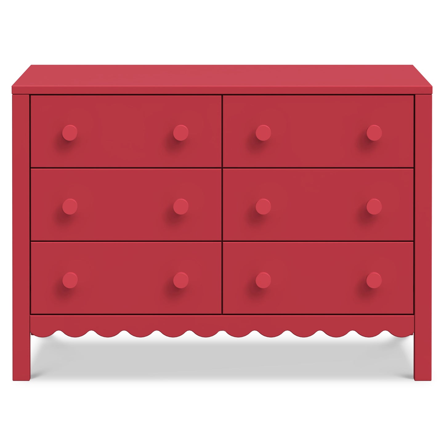 Sammy Scallop 6-Drawer Dresser