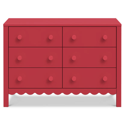 Sammy Scallop 6-Drawer Dresser