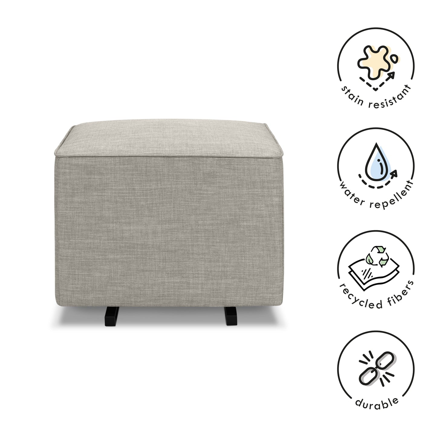 Davinci Universal Gliding Ottoman