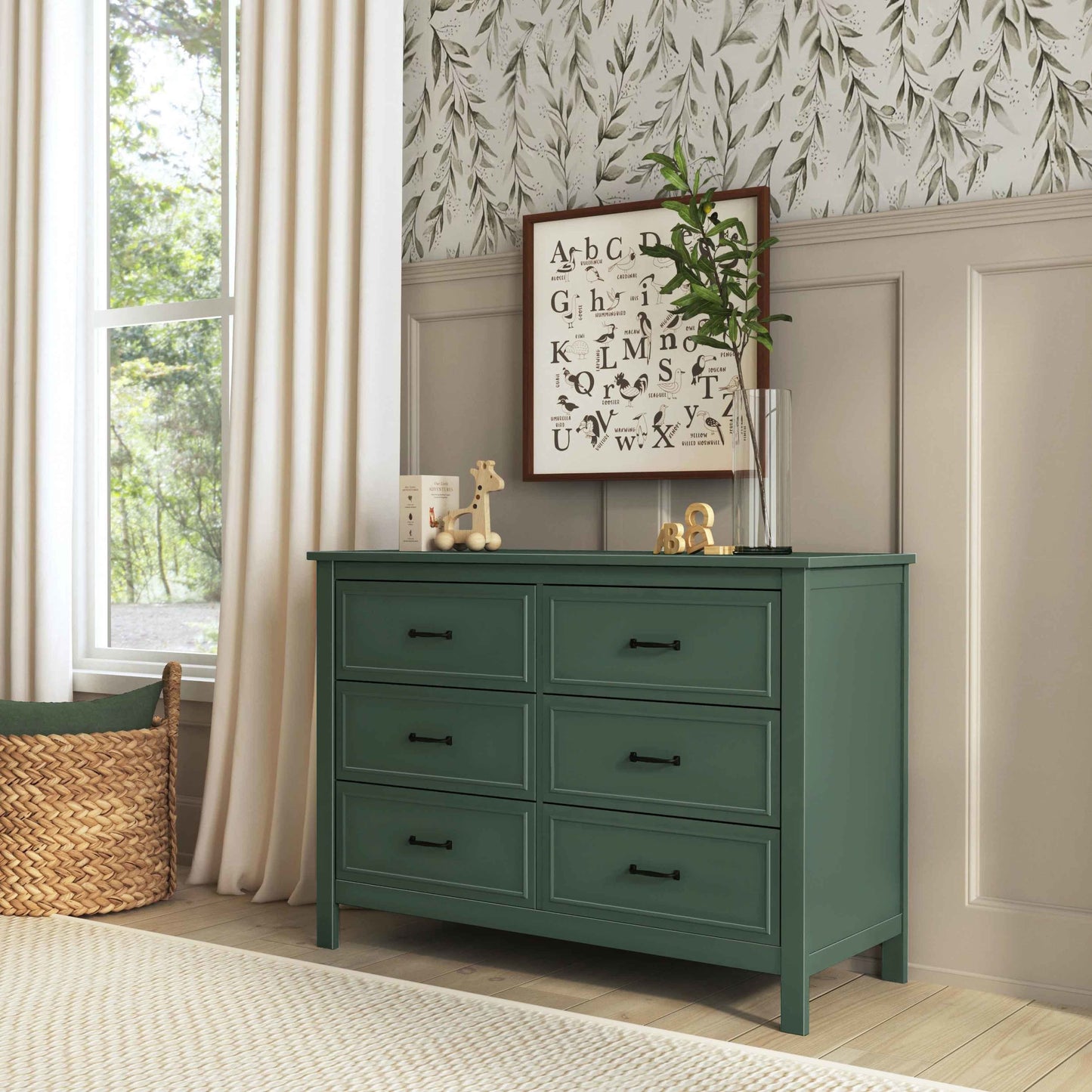Charlie 6-Drawer Double Dresser