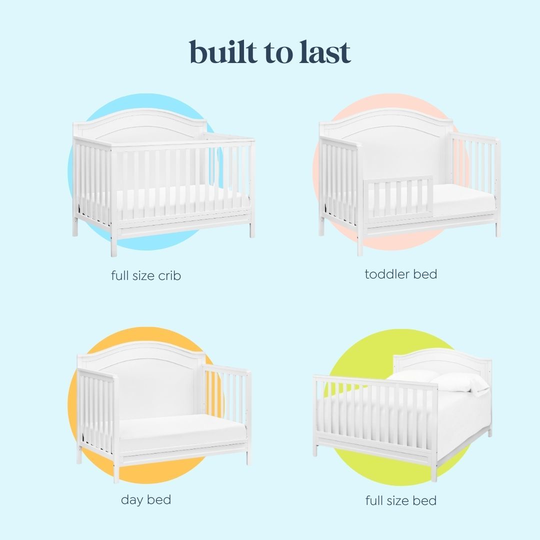 Charlie 4-in-1 Convertible Crib