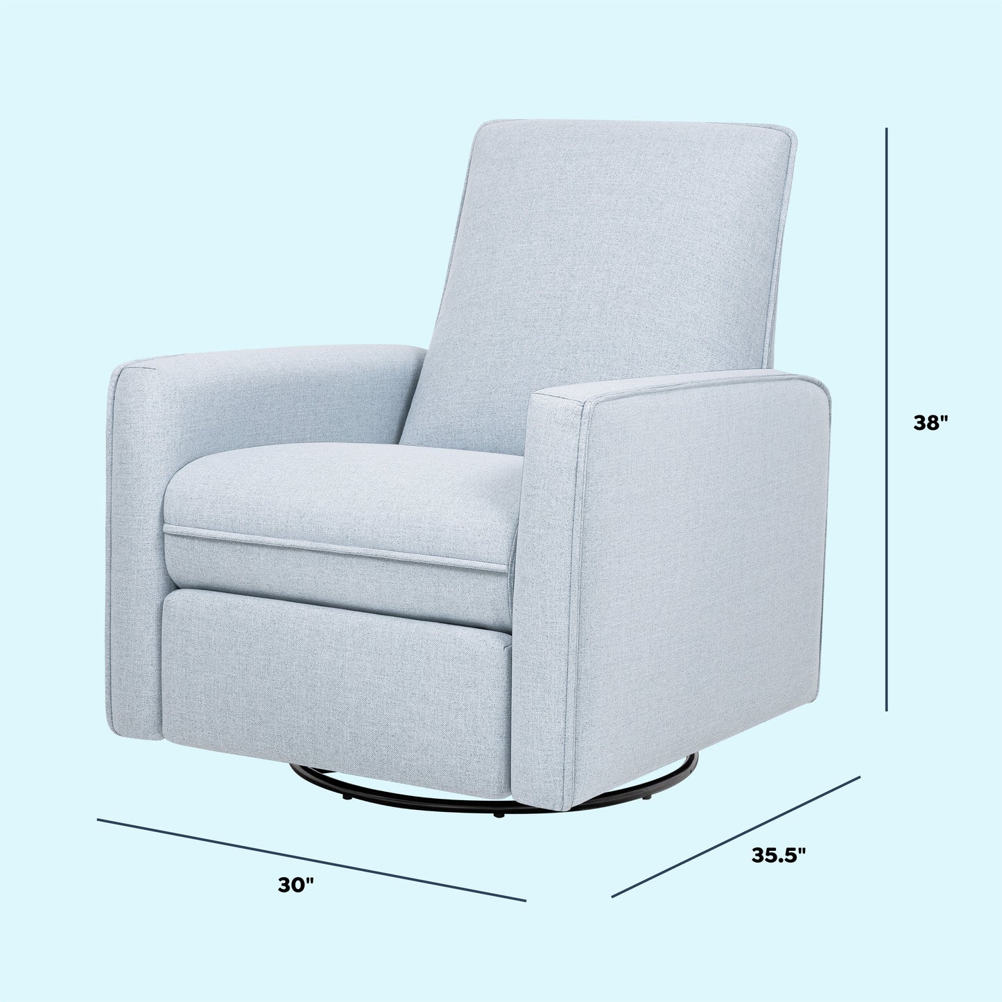 Penny Recliner and Swivel Glider | Eco-Friendly Water Repellent & Stain Resistant Fabric