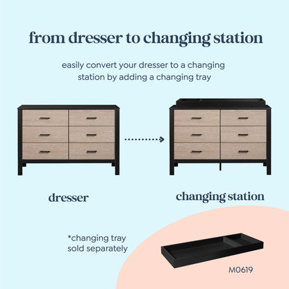 Radley 6-Drawer Dresser