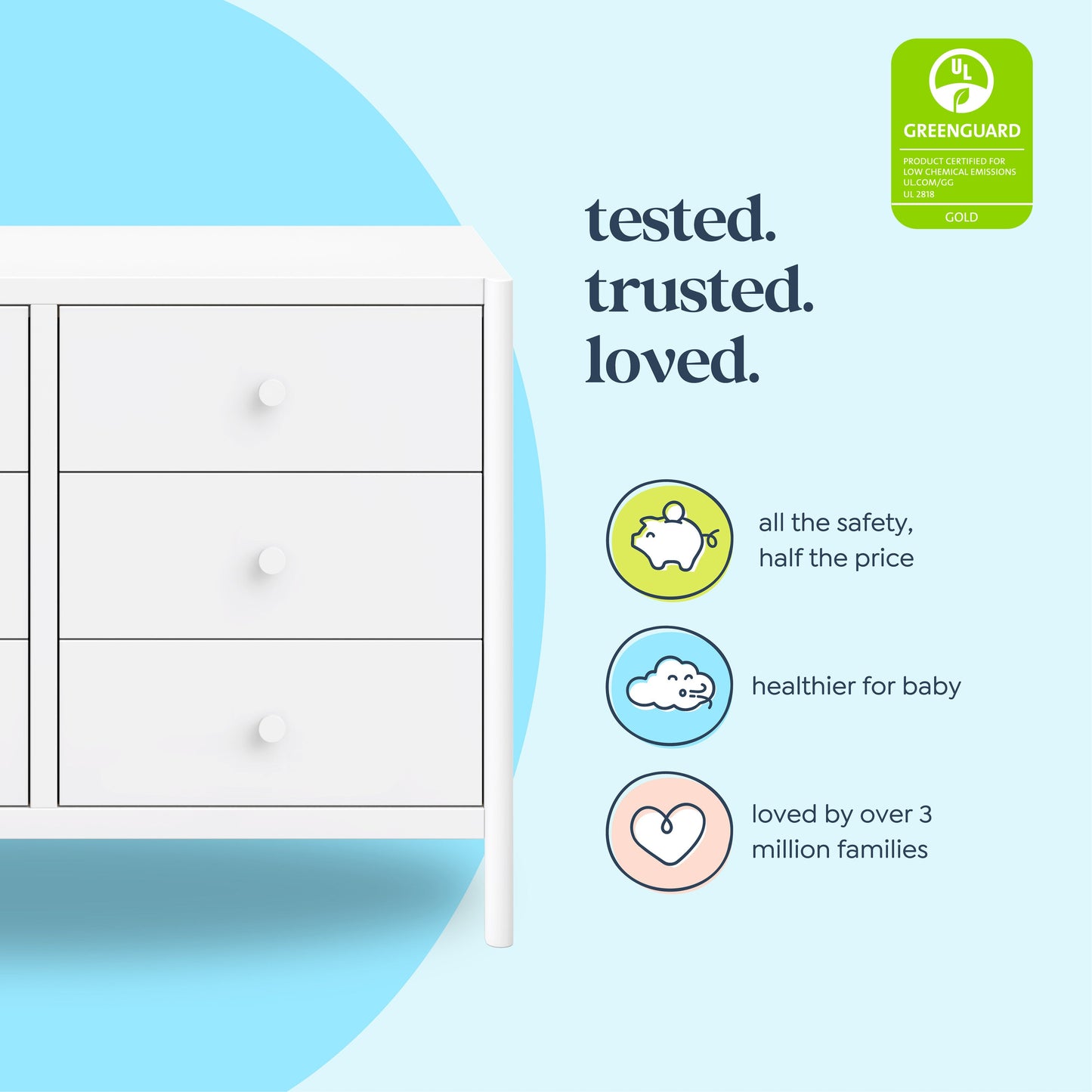 Birdie 6-Drawer Dresser