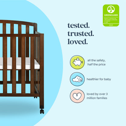 Dylan Folding Portable 3-in-1 Mini Crib