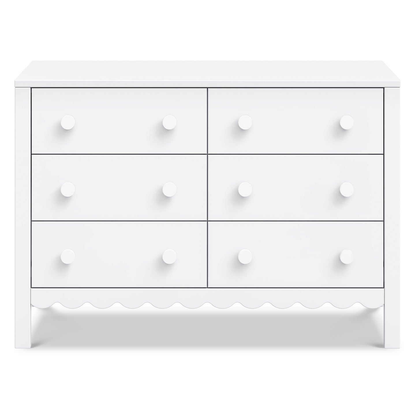 Sammy Scallop 6-Drawer Dresser