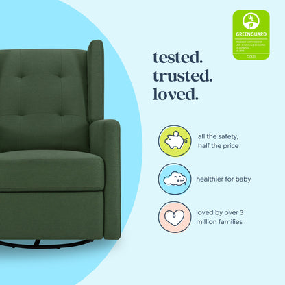 Maddox Recliner and Swivel Glider