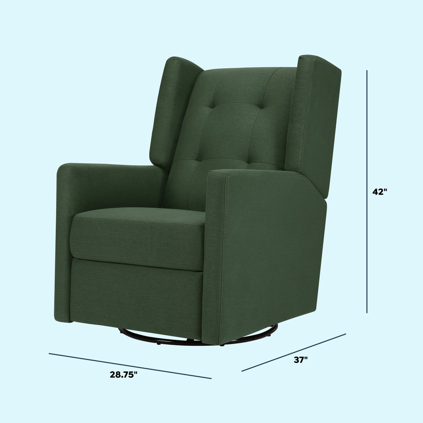 Maddox Recliner and Swivel Glider