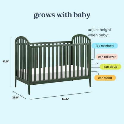 Beau 3-in-1 Convertible Crib