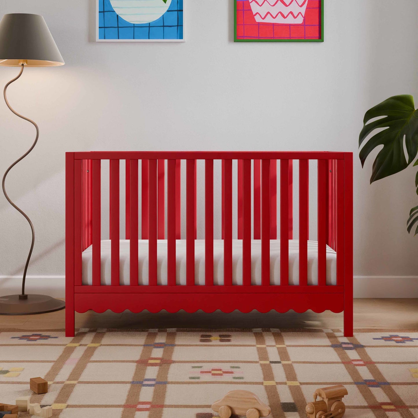 Sammy Scallop 4-in-1  Convertible Crib