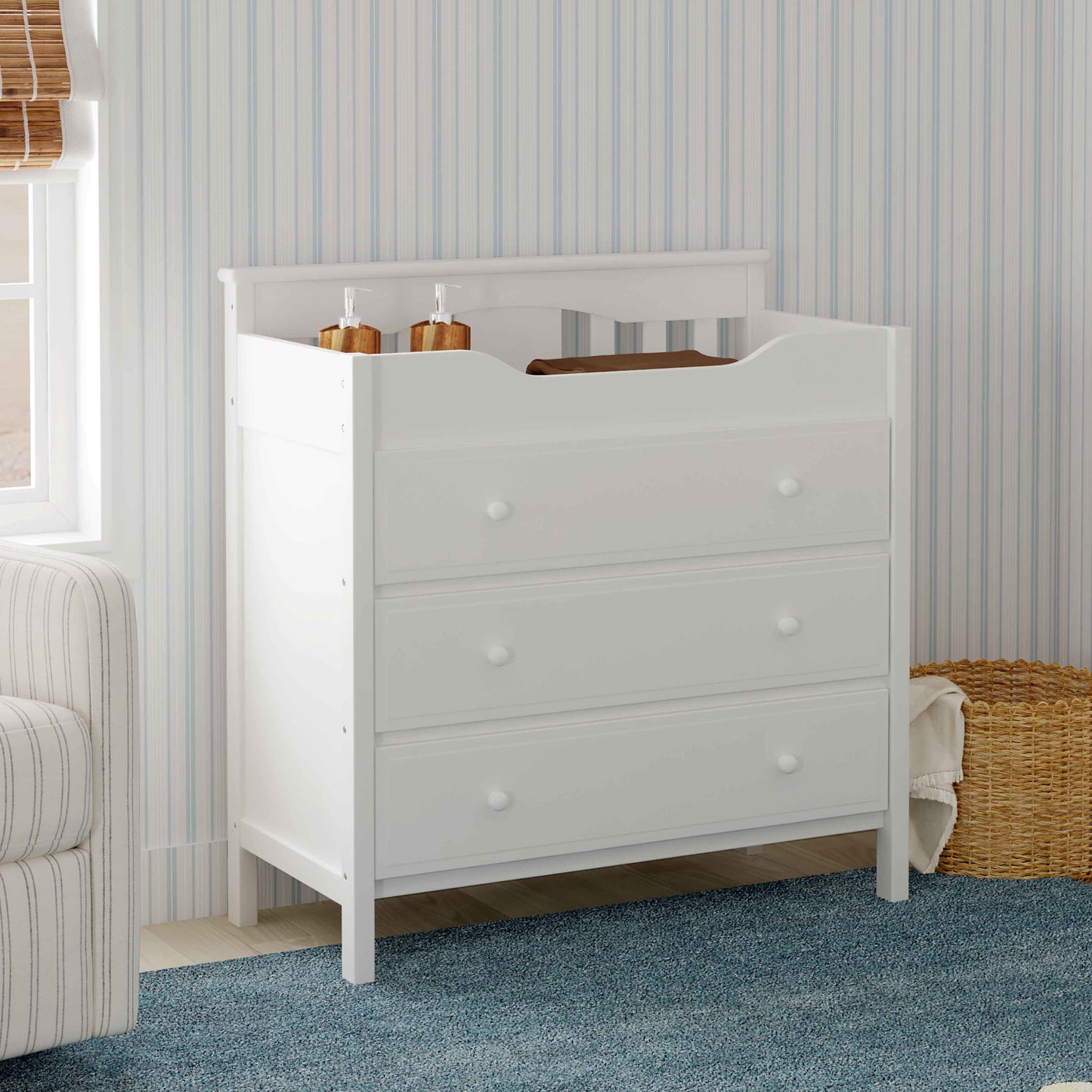 Jayden 3-Drawer Changer Dresser