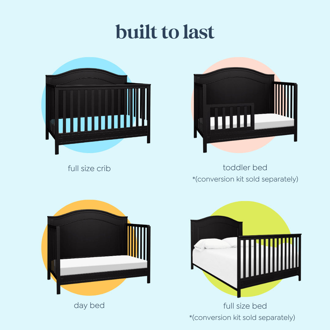 Charlie 4-in-1 Convertible Crib