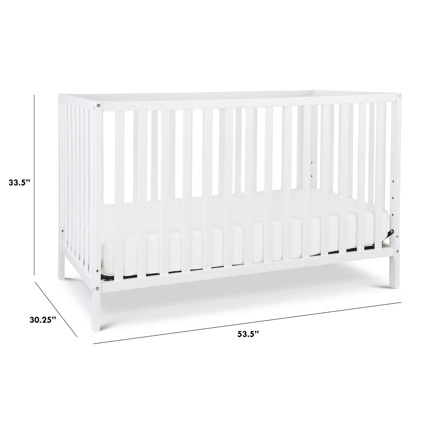 Union 4-in-1 Convertible Crib