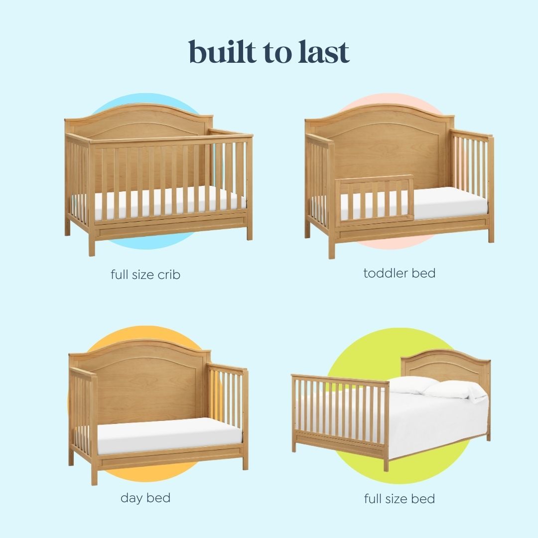 Charlie 4-in-1 Convertible Crib