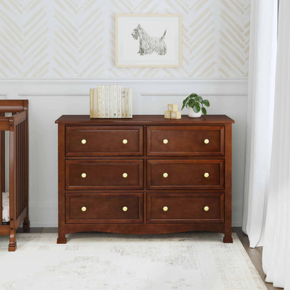 Kalani 6-Drawer Double Wide Dresser