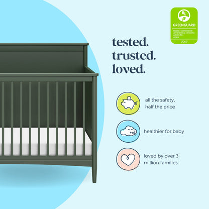 Frem 4-in-1 Convertible Crib