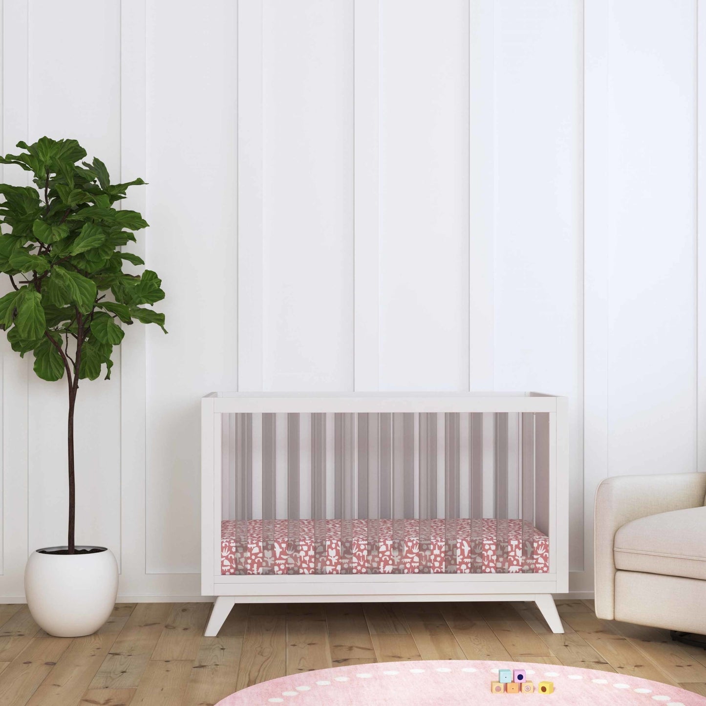 Otto 3-in-1 Convertible Crib | Acrylic Slats