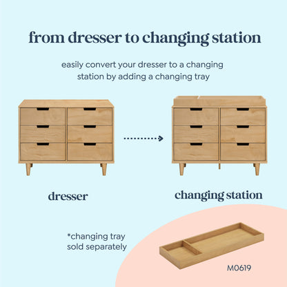 Marley 6-Drawer Double Dresser