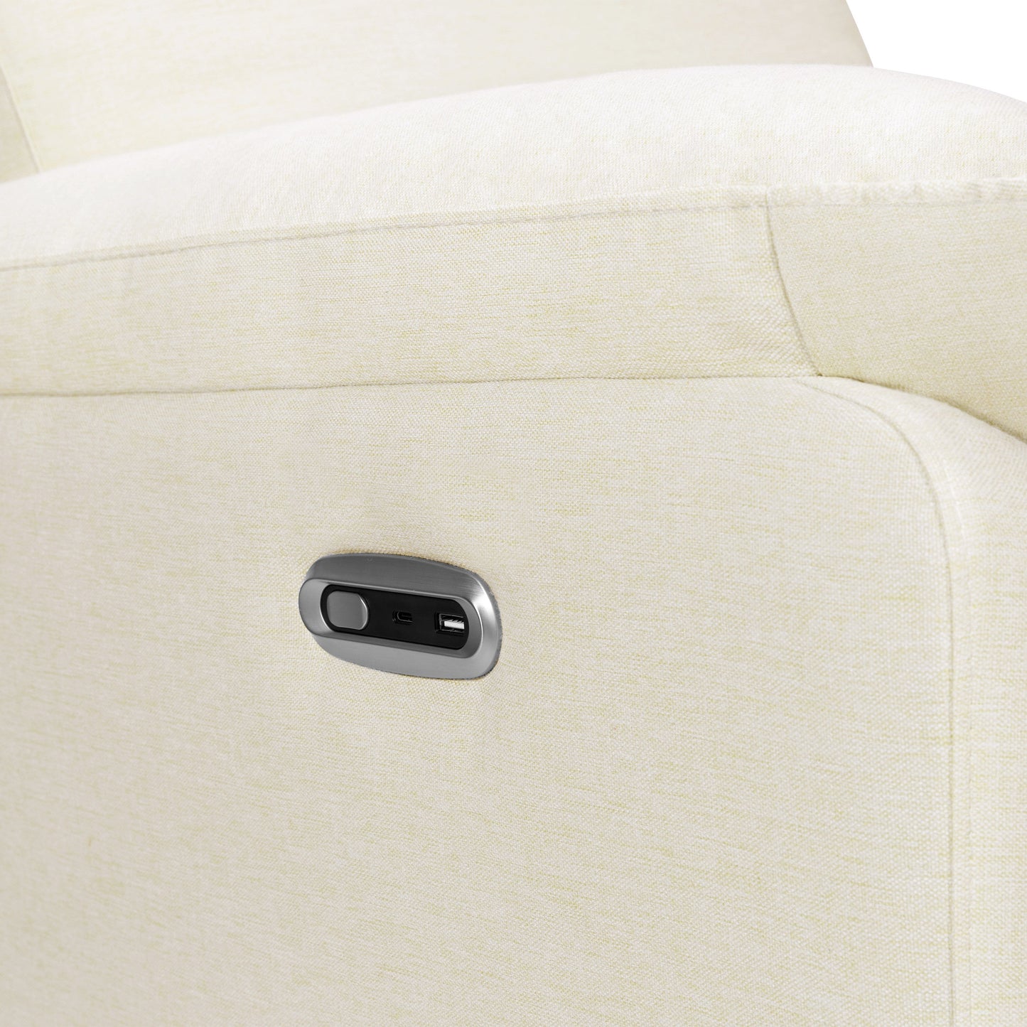 Suzy Electronic Recliner and Swivel Glider | USB Charging Port