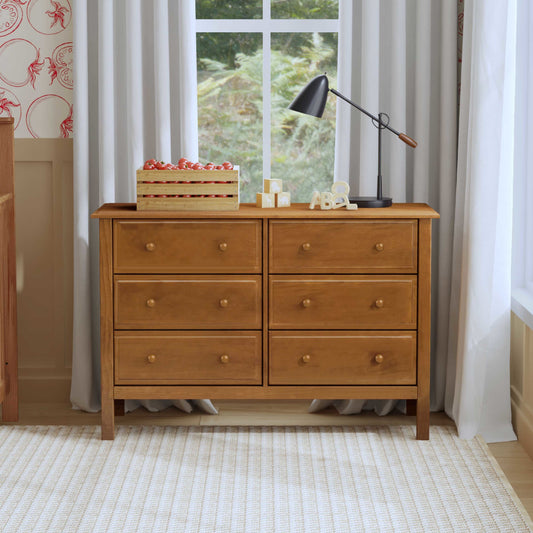 Jayden 6-Drawer Double Wide Dresser