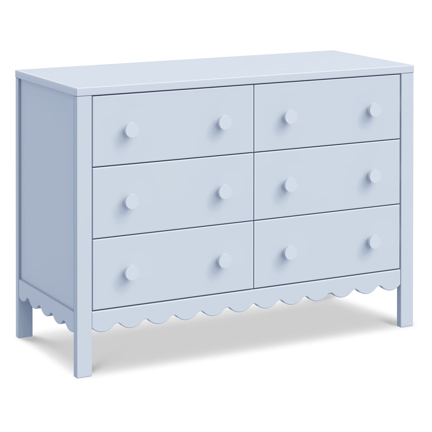 Sammy Scallop 6-Drawer Dresser