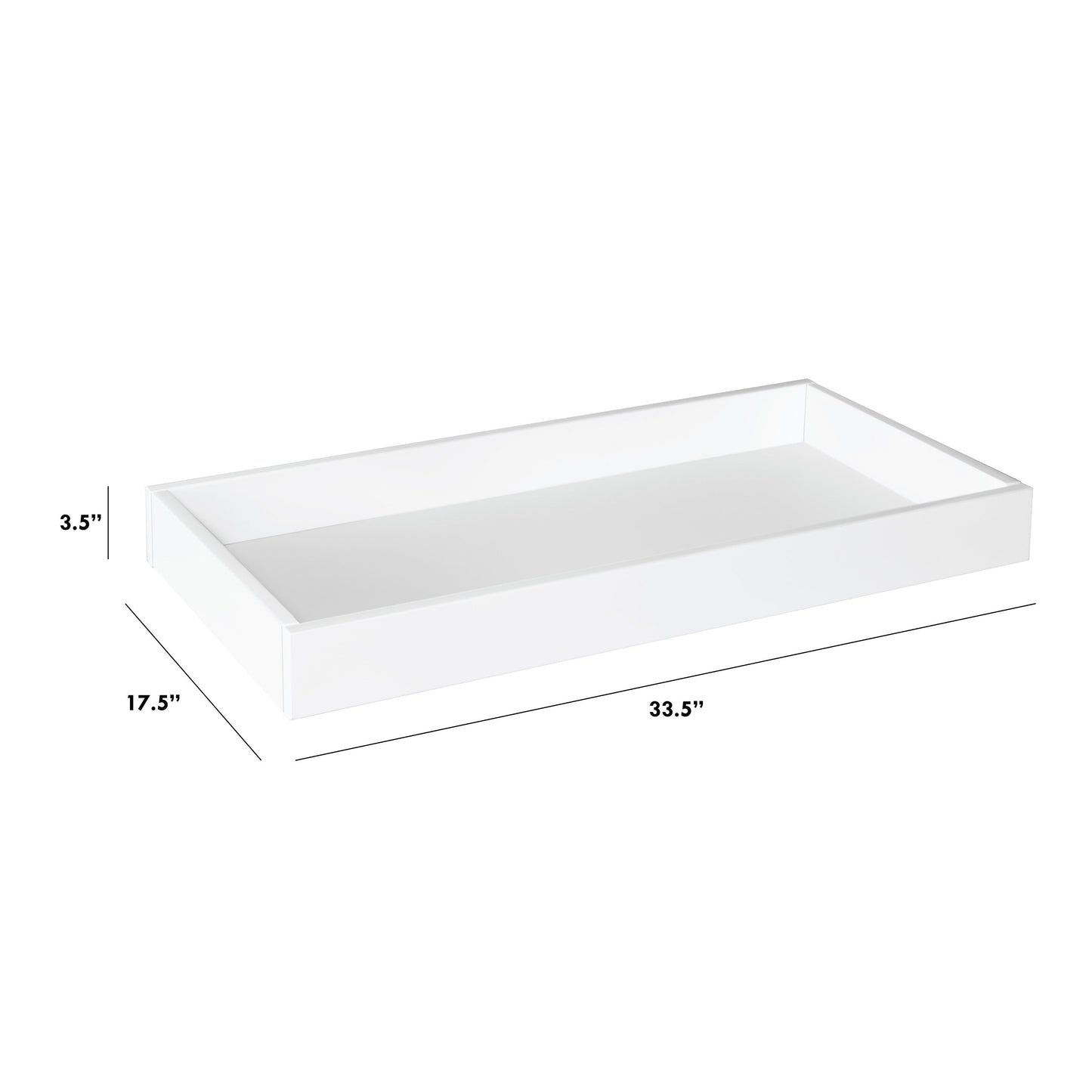 Universal Removable Changing Tray